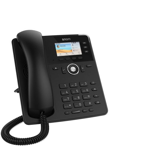 SNOM D717 4 Line Professional IP Phone, Gbit port & 1 USB port, 4 Context-sensitive Function Keys, Wideband Audio SNOM D717 4 Line Professional IP Phone, Gbit port & 1 USB port, 4 Context-sensitive Function Keys, Wideband Audio